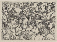 MEDITATION 36.2, Ink on BFK, 11in by 15in